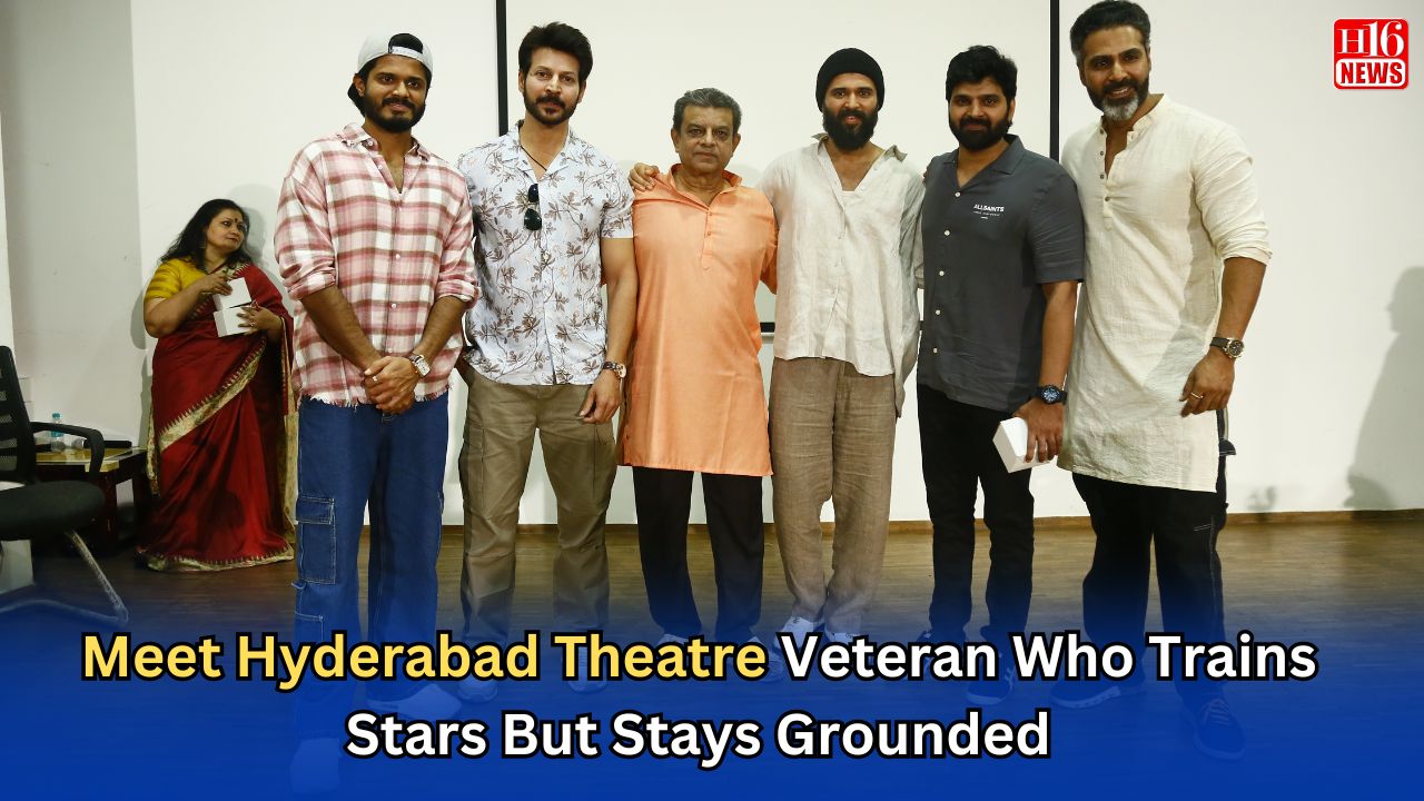Meet Hyderabad Theatre Veteran Who Trains Stars But Stays Grounded
